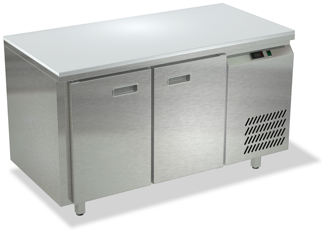 Морозильный стол боковой агрегат столешница полипропилен без борта СПБ/М-523/06-1307 (1390x700x850 мм)