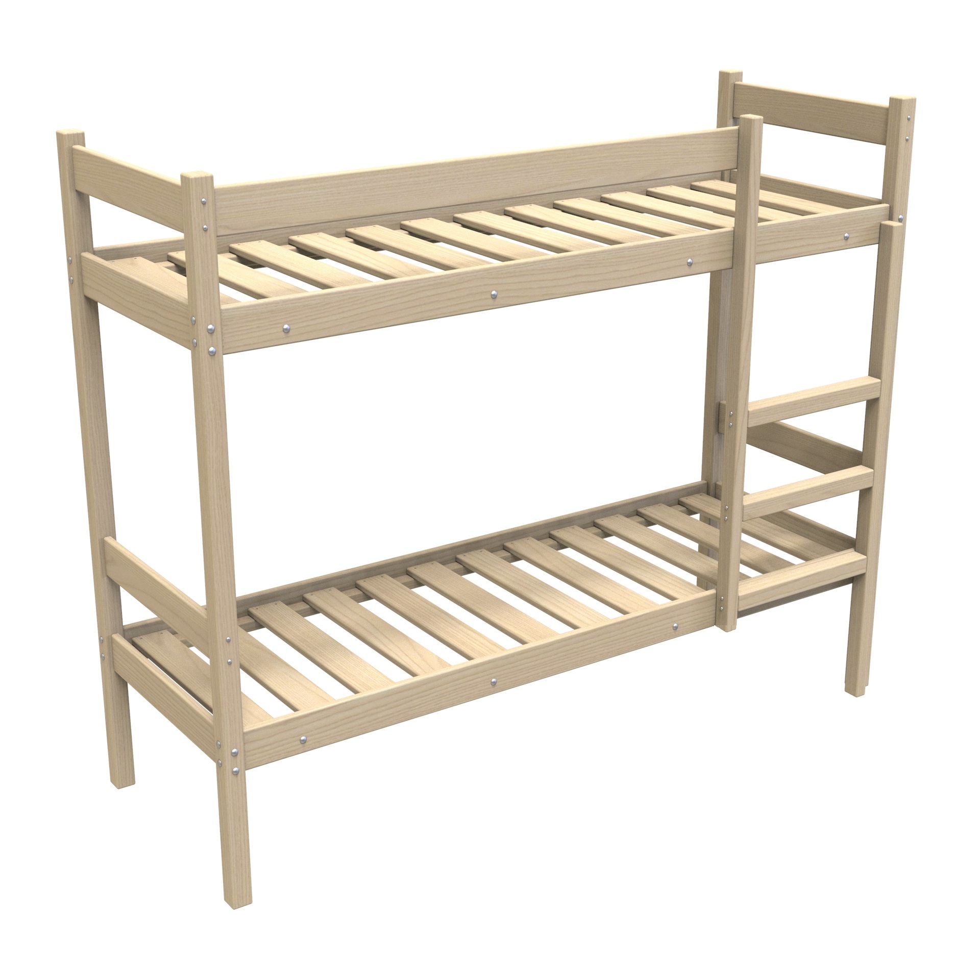 Кровать деревянная КД/2/190х70