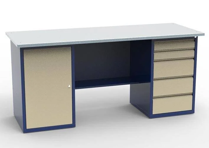 Верстак слесарный двухтумбовый СВ-2Т.01.05.19