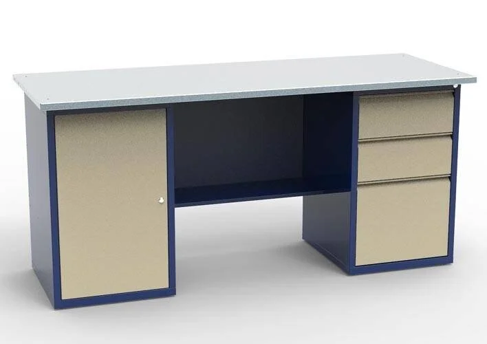 Верстак слесарный двухтумбовый СВ-2Т.01.03.19