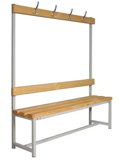 Лавка деревянная для раздевалки СГ-1В-1500