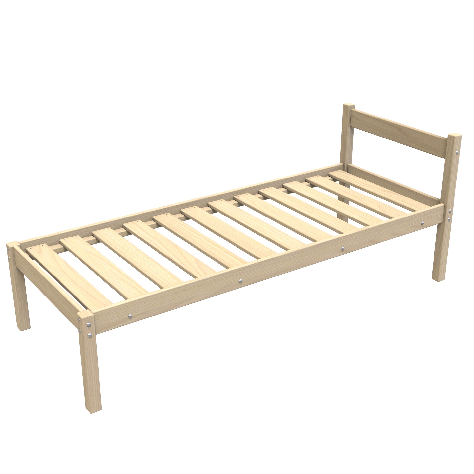 Кровать деревянная КД/1/190х70