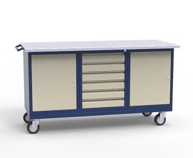 Мобильный слесарный верстак МВ-3Т.01.06.01